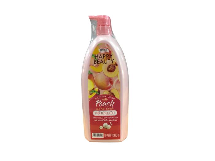 PROTON ครีมบำรุงผิว ผสมสารสกัดพีช และเพิร์ล สีชมพู 100ml จำนวน 1 ขวด 