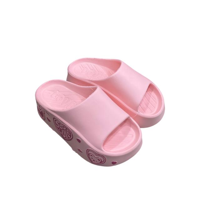  DOUBLE D รองเท้าสวมผู้หญิงDT24-0143L Size36-41 คละสี 6คู่ 