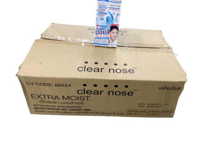 CLEAR NOSE EXTRA MOLST 180% SKIN BARRIER MOISTURIZNIG GEL CREAM 12ML24กล่อง