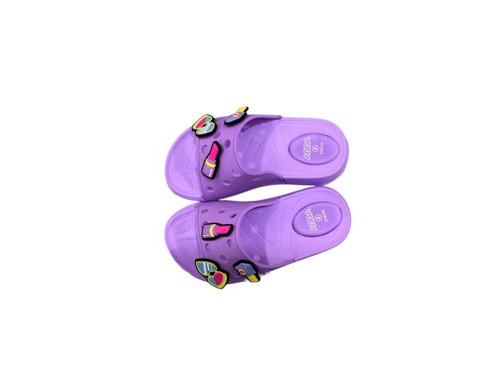 ADDA รองเท้า รุ่น31K7A-B1 ขนาด8-10 สีม่วง จำนวน 6 คู่
